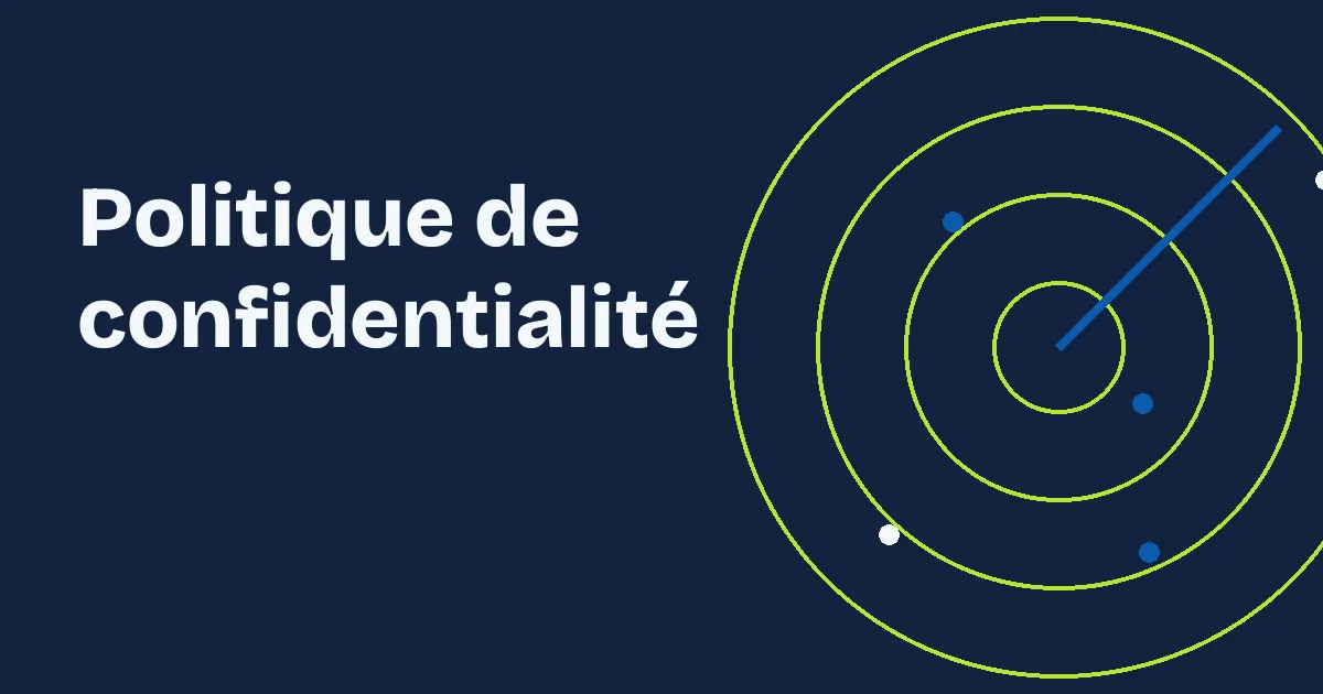 Politique de confidentialité